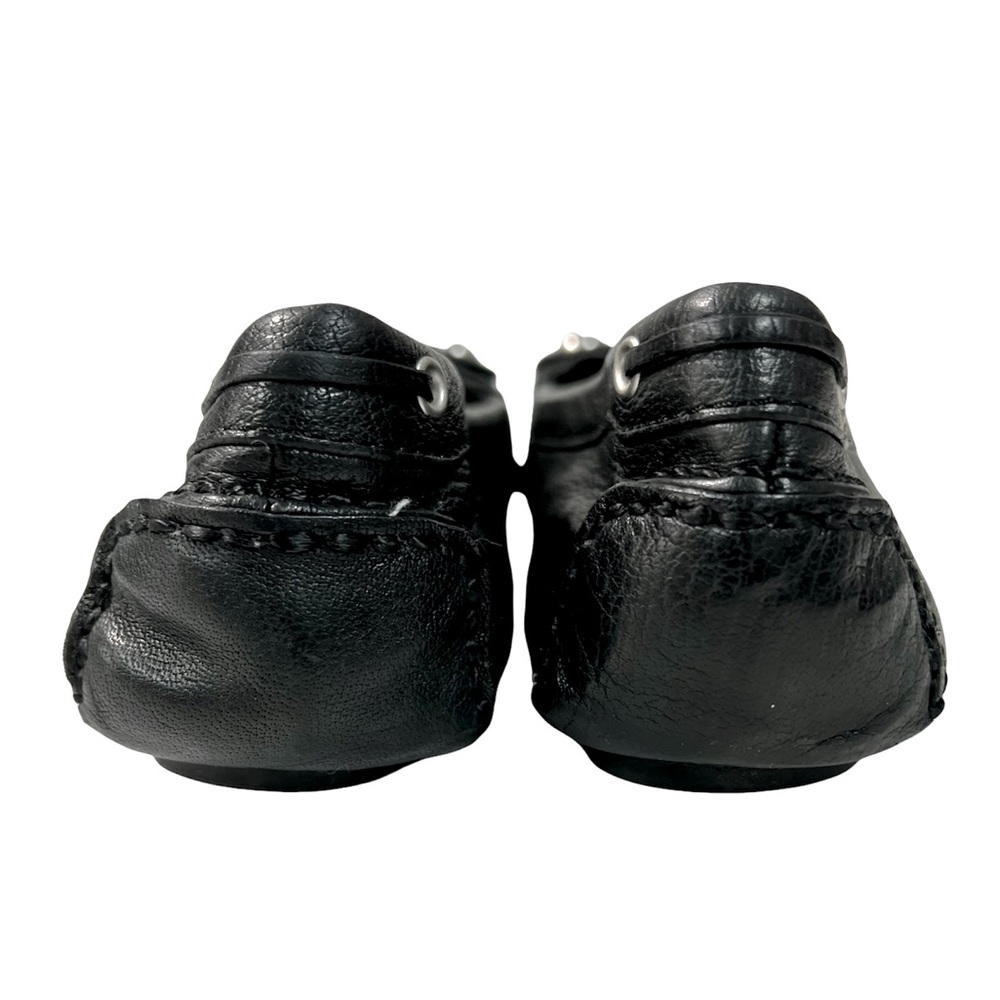 COACH vintage loafer Leather Black Slip On Flats - Picture 6 of 14